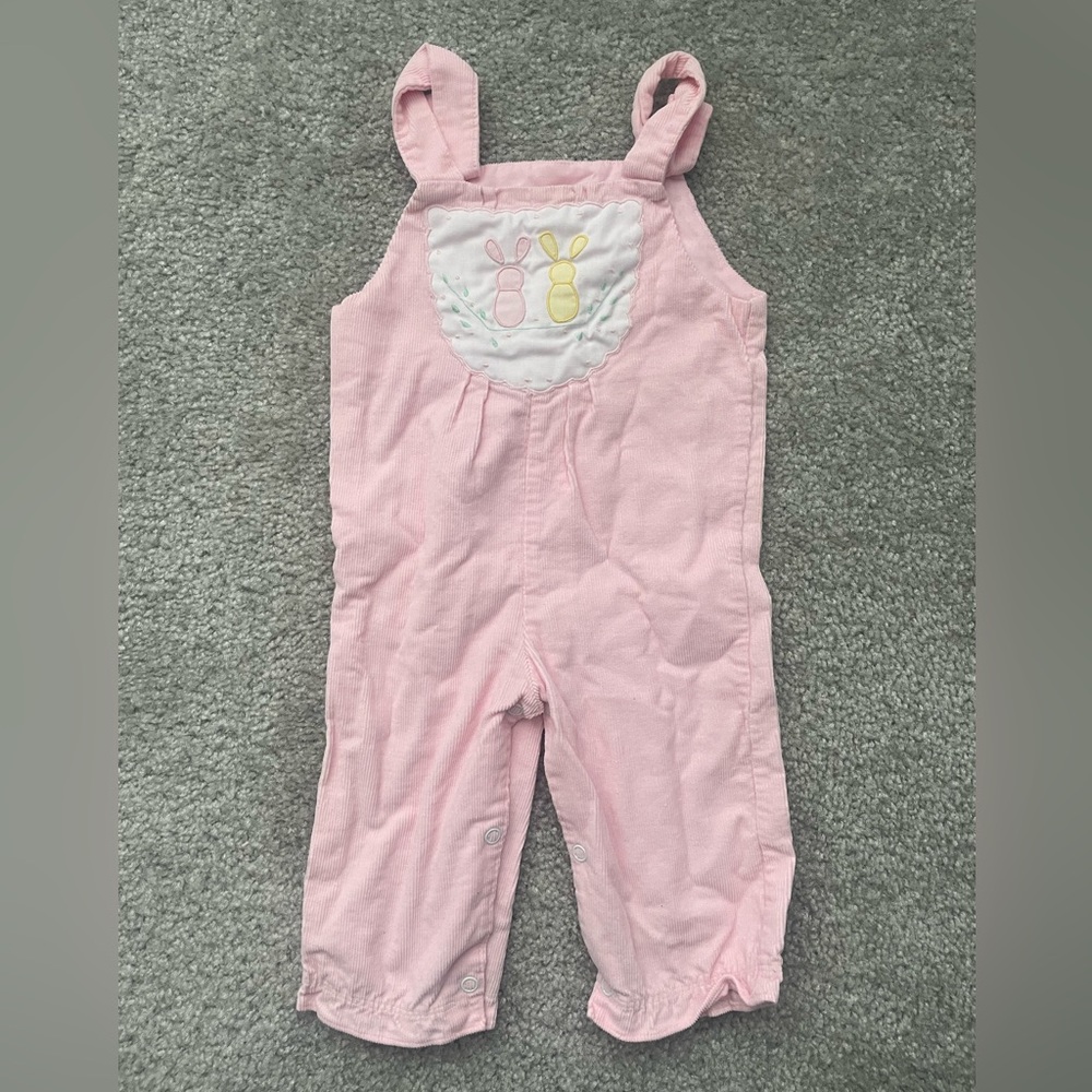 Vintage Easter overalls